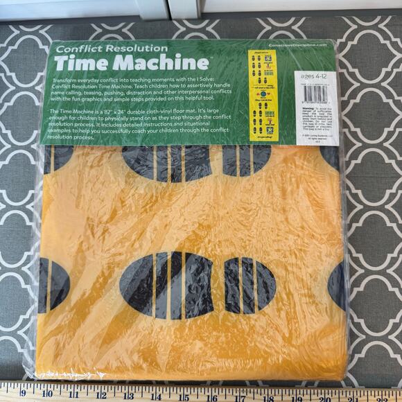 New Conflict Resolution Time Machine teaching mat by Conscious Discipline - Picture 2 of 8